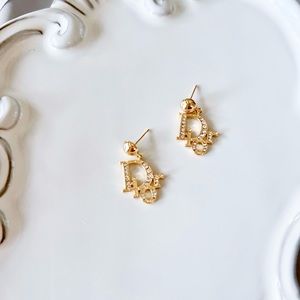 Authentic Dior charms earrings